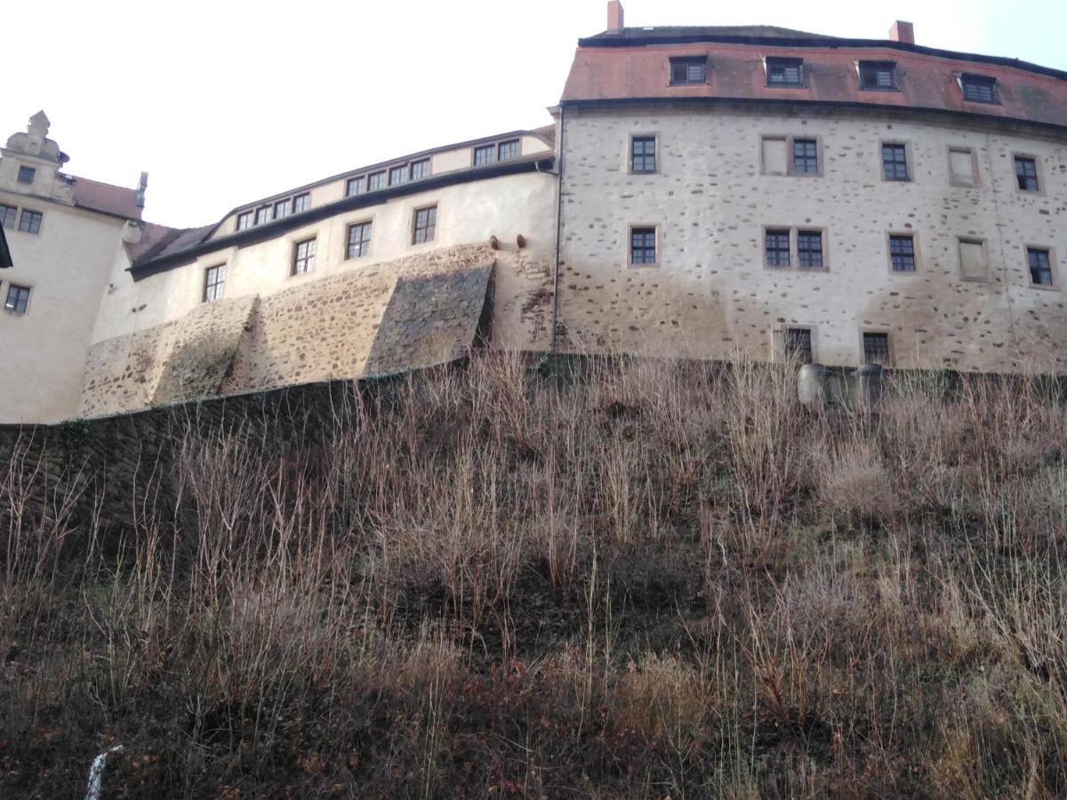 Ferienwohnung Wettin Esterno foto